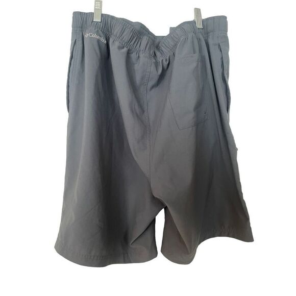 Columbia Mens Gray Flat Front Stretch Modern Cargo Shorts Size Large - Picture 8 of 11